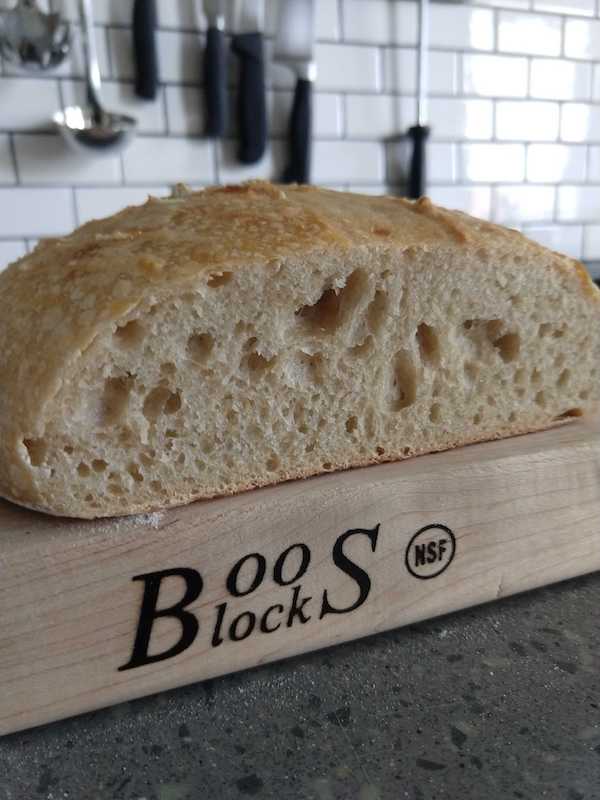first sourdough loaf success
