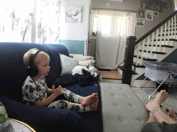 flying a jet on the couch