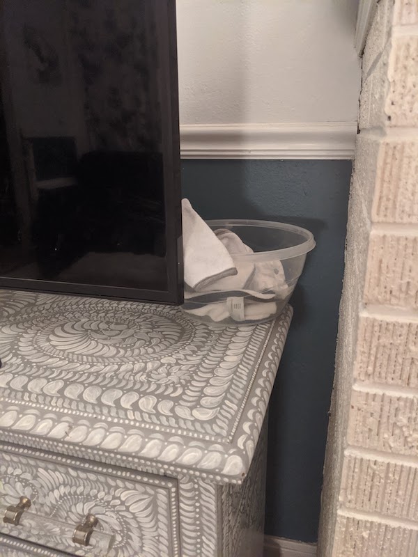 burpee rag bin