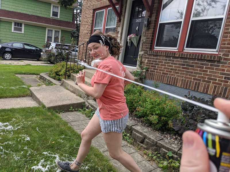 silly string