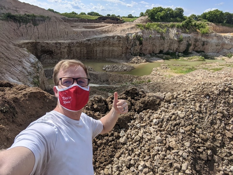 quarry selfie