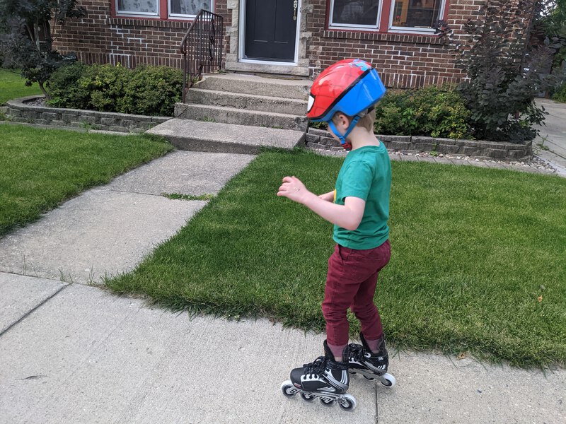 roller-blading