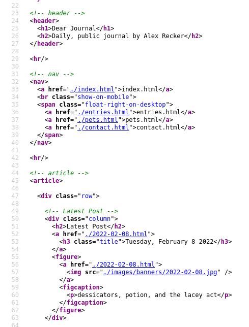 html
