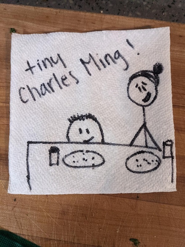 Tiny Charles Ming Napkin