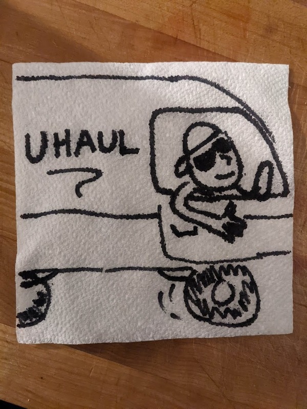 Uhaul Napkin