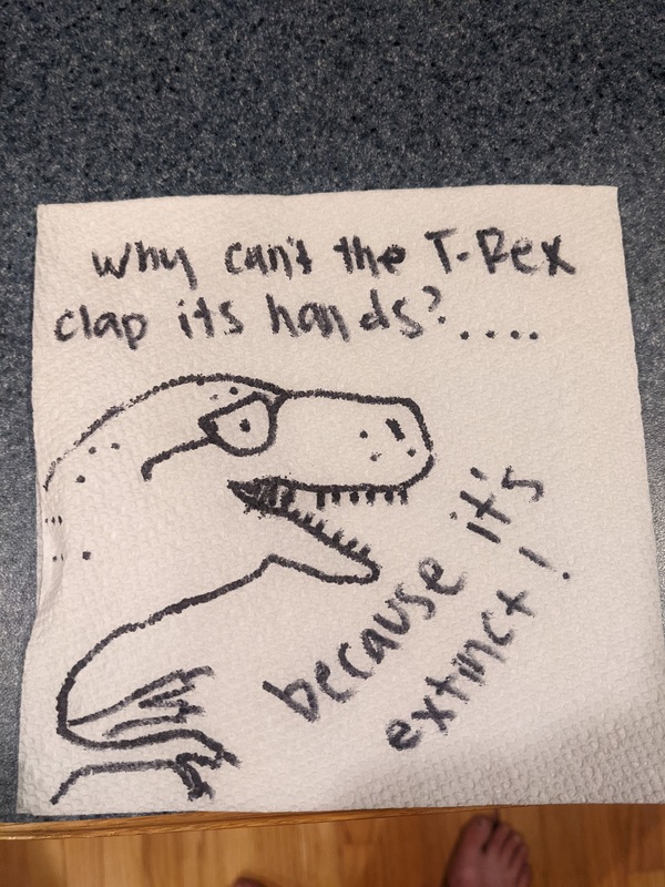 2022-08-19-dinosaur-napkin